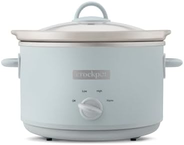Crock-Pot 4.5 Quart Manual Slow Cooker – Macaroon Blue OTWB