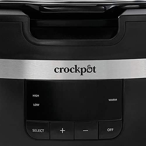 Crock-Pot Thermoshield 6 Quart Slow Cooker with Carry Handles UJBK