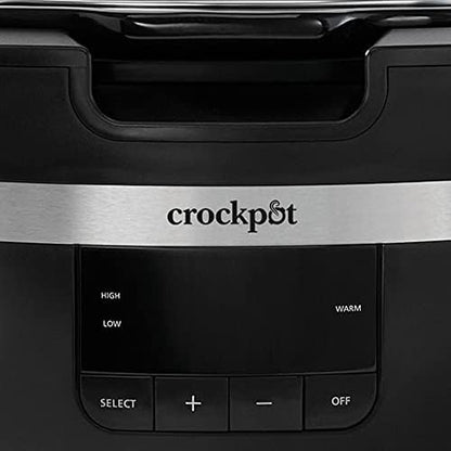 Crock-Pot Thermoshield 6 Quart Slow Cooker with Carry Handles UJBK