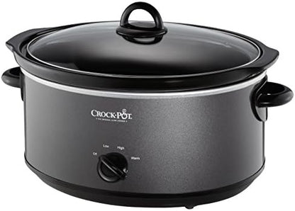 Crock-Pot 7 Quart Slow Cooker – Charcoal L96M