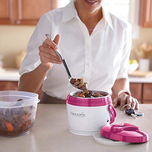Crock-Pot Lunch Crock Portable Food Warmer 20oz – Pink DLO3
