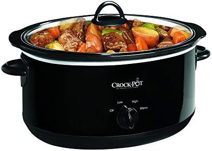 Crock-Pot 8 Quart Manual Slow Cooker – Black 22J0