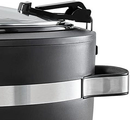 Crock-Pot Thermoshield 6 Quart Slow Cooker with Carry Handles UJBK