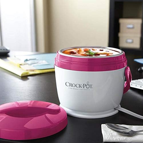 Crock-Pot Lunch Crock Portable Food Warmer 20oz – Pink DLO3
