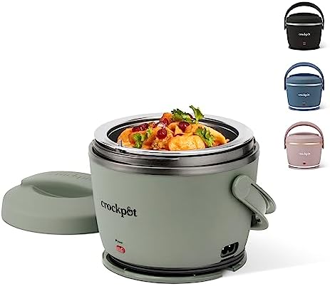 Crock-Pot Portable Electric Lunch Box Food Warmer – Green Z7FL