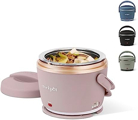 Crock-Pot Electric Lunch Box Food Warmer 20oz – Blush Pink 3NSS