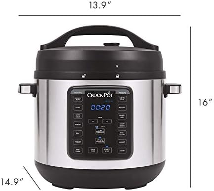 Crock-Pot 8 Quart Express Crock Multi-Use Pressure Cooker NOCM