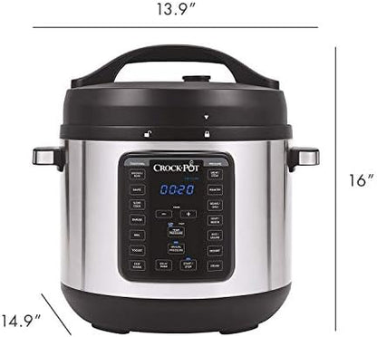 Crock-Pot 8 Quart Express Crock Multi-Use Pressure Cooker NOCM
