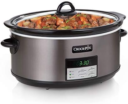 Crock-Pot 8 Quart Programmable Slow Cooker with Auto Warm SFL8