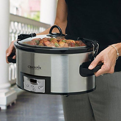 Crock-Pot Cook & Carry 6 Quart Programmable Slow Cooker DVKJ