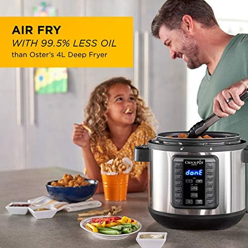 Crock-Pot Express Crisp 8 Quart 10-in-1 Pressure Cooker YVLP