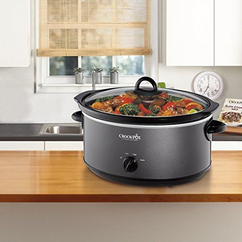 Crock-Pot 7 Quart Slow Cooker – Charcoal L96M