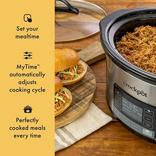 Crock-Pot MyTime 6 Quart Programmable Slow Cooker G3CK