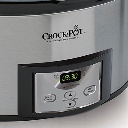 Crock-Pot Cook & Carry 6 Quart Programmable Slow Cooker DVKJ