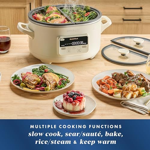 Crock-Pot MultiMeal Multicooker with Programmable Slow Cooker 9AM1