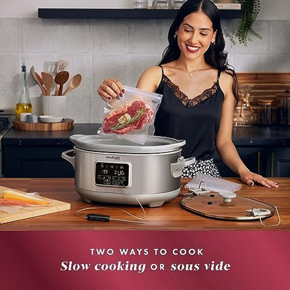 Crock-Pot 7 Quart Programmable Cook & Carry Slow Cooker QZBD