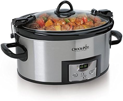 Crock-Pot Cook & Carry 6 Quart Programmable Slow Cooker DVKJ