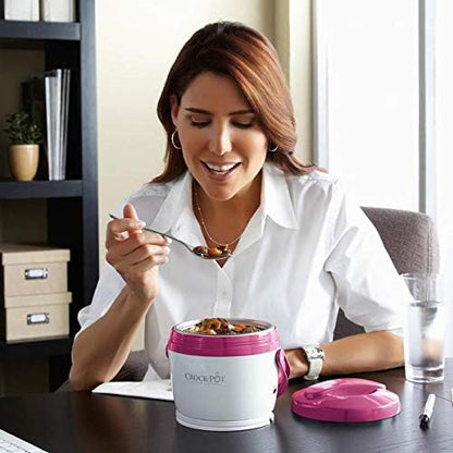 Crock-Pot Lunch Crock Portable Food Warmer 20oz – Pink DLO3