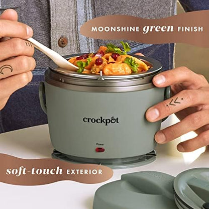 Crock-Pot Portable Electric Lunch Box Food Warmer – Green Z7FL