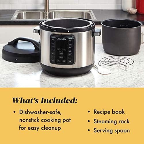 Crock-Pot 8 Quart Express Crock Multi-Use Pressure Cooker NOCM