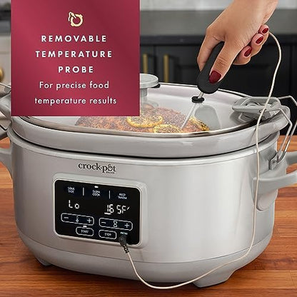 Crock-Pot 7 Quart Programmable Cook & Carry Slow Cooker QZBD
