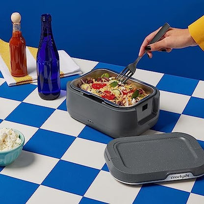 Crock-Pot Portable Electric Lunch Box Food Warmer 28oz TBMD