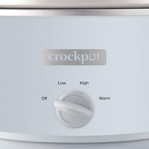 Crock-Pot 4.5 Quart Manual Slow Cooker – Macaroon Blue OTWB