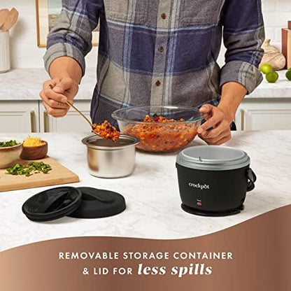 Crock-Pot Electric Lunch Box Food Warmer 20oz – Black IBFE