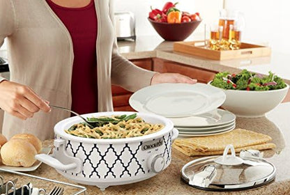 Crock-Pot 2.5 Quart Compact Casserole Slow Cooker JM3H