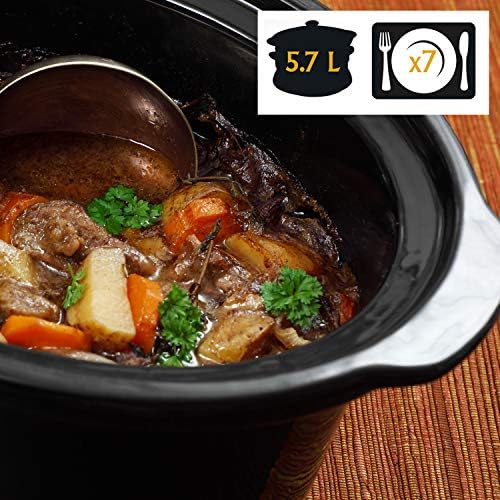 Crock-Pot Cook & Carry 6 Quart Portable Slow Cooker 6KGU
