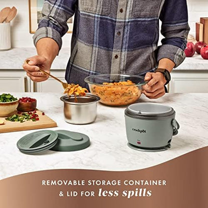 Crock-Pot Portable Electric Lunch Box Food Warmer – Green Z7FL