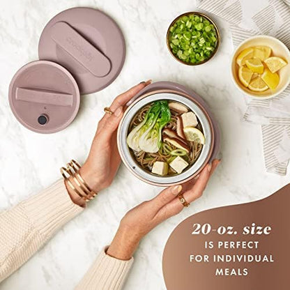 Crock-Pot Electric Lunch Box Food Warmer 20oz – Blush Pink 3NSS