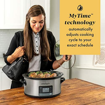 Crock-Pot MyTime 6 Quart Programmable Slow Cooker G3CK