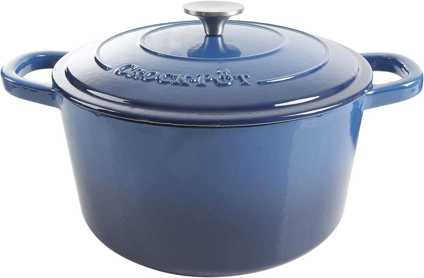 Crock-Pot 3 Quart Enameled Cast Iron Dutch Oven – Aqua CSEL