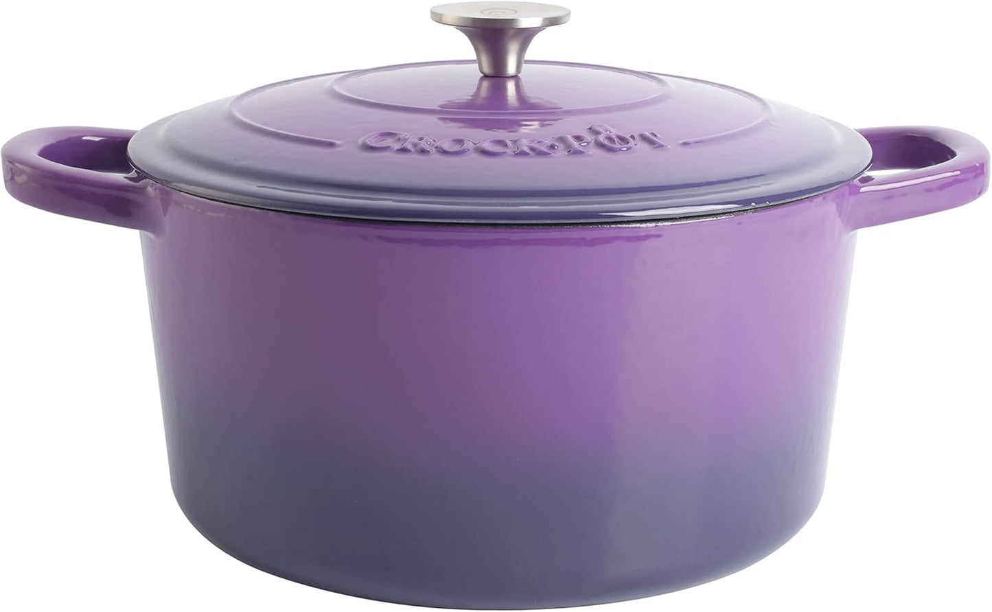 Crock-Pot 3 Quart Enameled Cast Iron Dutch Oven – Aqua CSEL