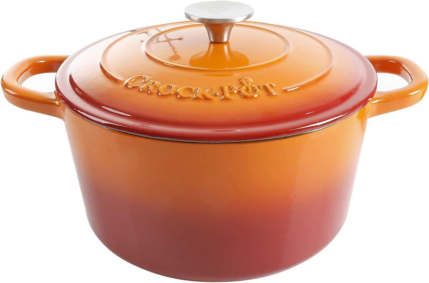 Crock-Pot 3 Quart Enameled Cast Iron Dutch Oven – Aqua CSEL