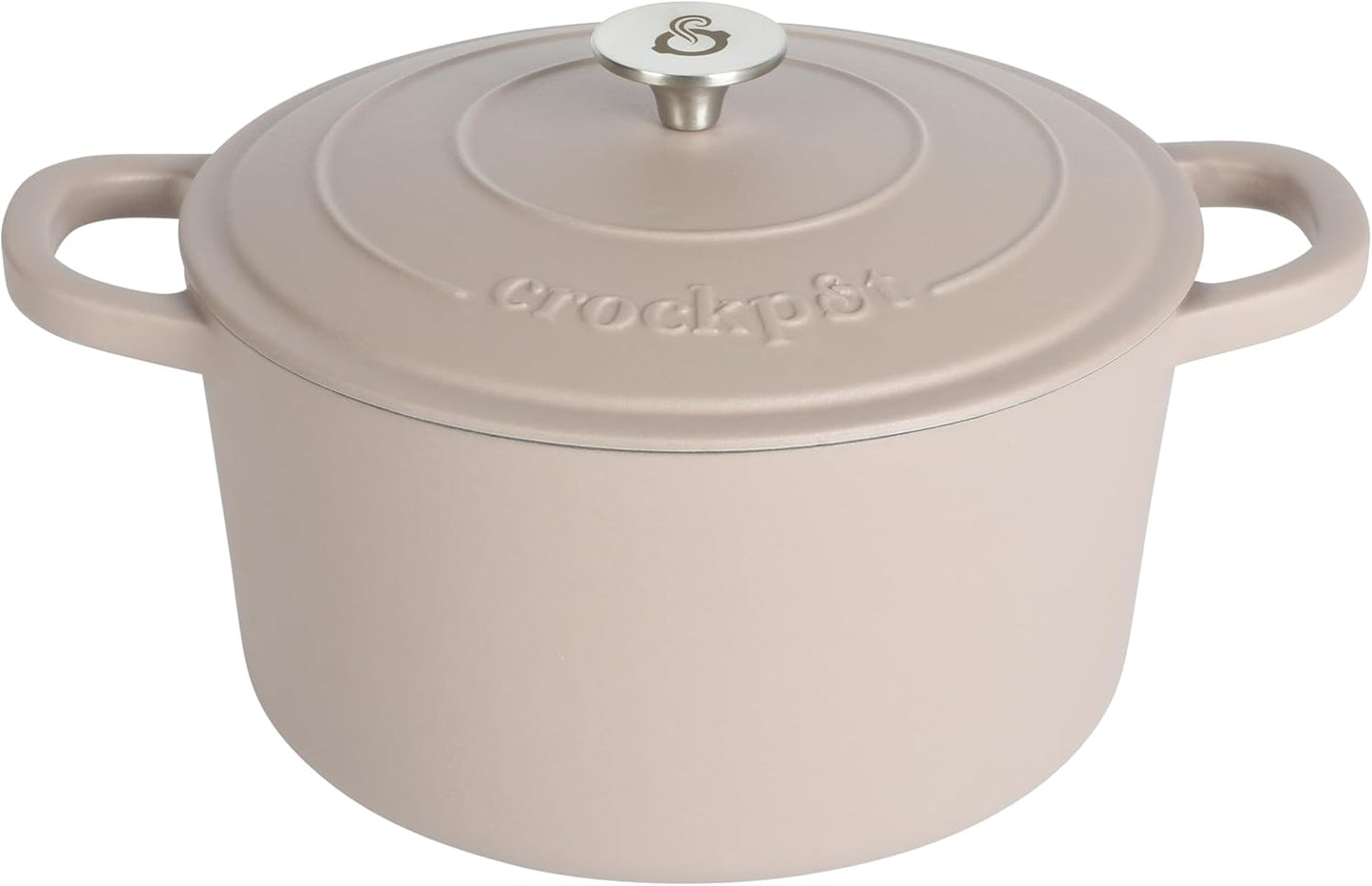 Crock-Pot 3 Quart Enameled Cast Iron Dutch Oven – Aqua CSEL