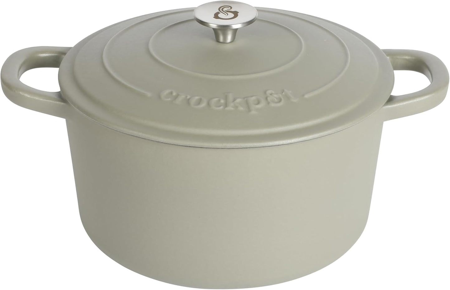 Crock-Pot 3 Quart Enameled Cast Iron Dutch Oven – Aqua CSEL