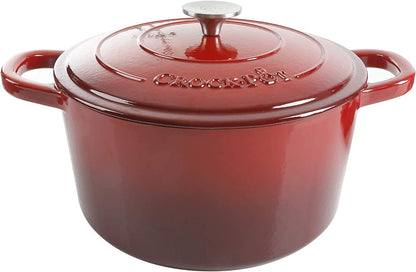 Crock-Pot 3 Quart Enameled Cast Iron Dutch Oven – Aqua CSEL