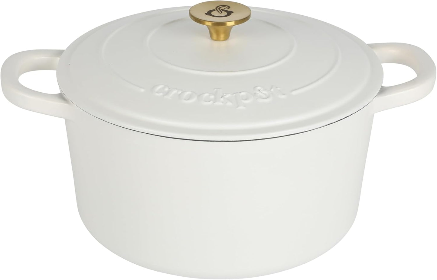 Crock-Pot 3 Quart Enameled Cast Iron Dutch Oven – Aqua CSEL