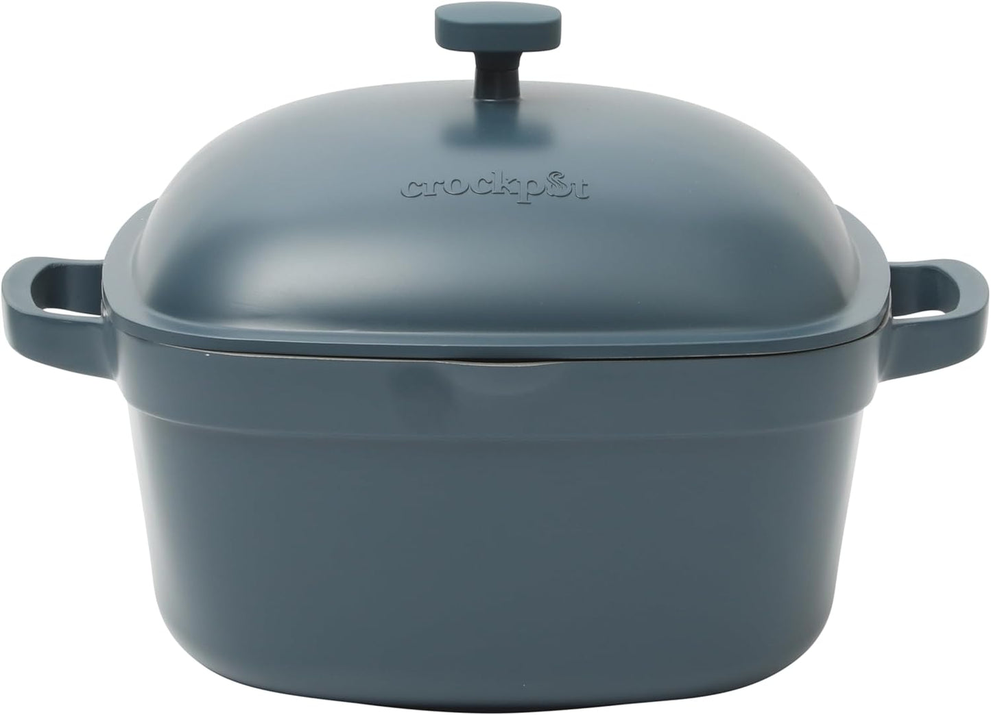 Crock-Pot 3 Quart Enameled Cast Iron Dutch Oven – Aqua CSEL
