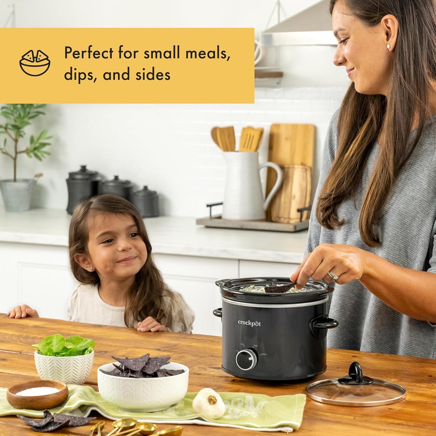 Crock-Pot 2 Quart Mini Slow Cooker – Classic Compact Cooker K9QD
