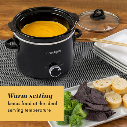 Crock-Pot 2 Quart Mini Slow Cooker – Classic Compact Cooker K9QD